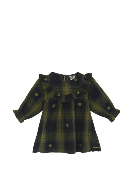 Rochie casual BONTON verde