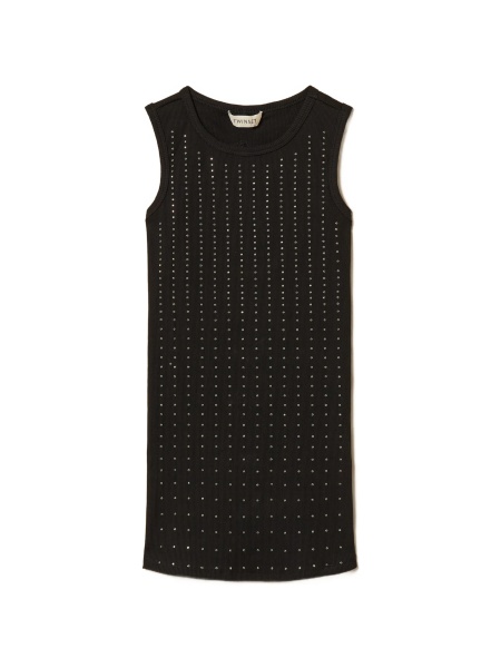 Rochie casual TWIN SET Girl neagra
