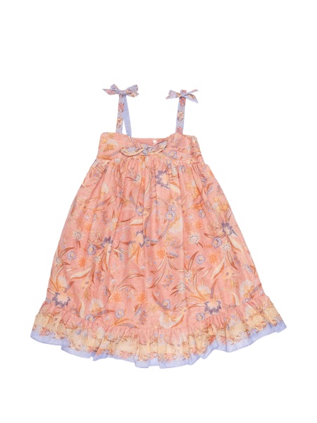 Rochie casual ZIMMERMANN roz din bumbac