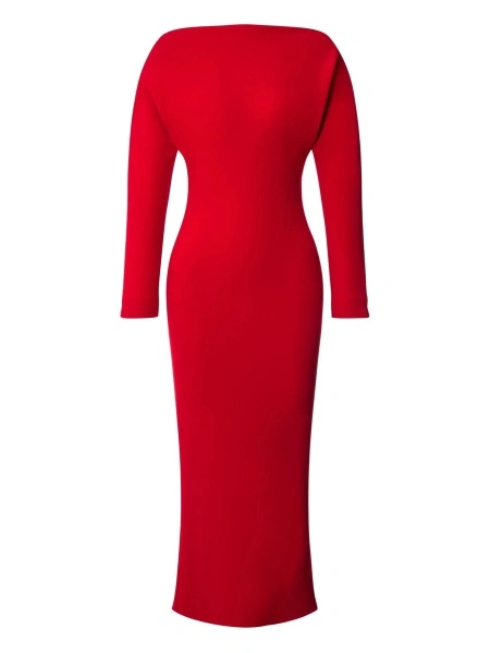 Rochie de ocazie Alberta Ferretti rosie