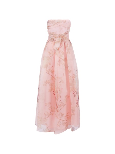 Rochie de seara MaxMara Studio roz din matase