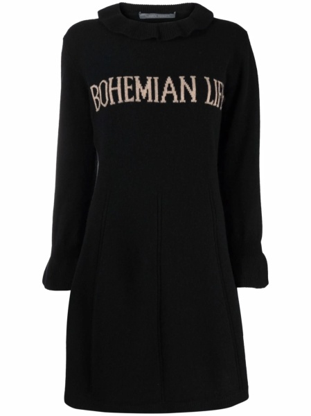 Rochie de zi Alberta Ferretti neagra
