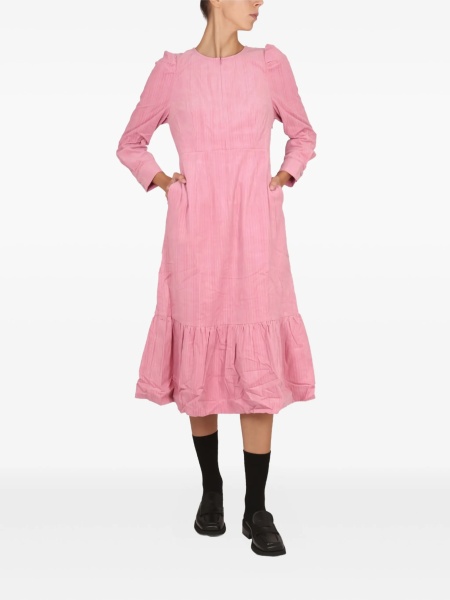 Rochie de zi Baum und Pferdgarten roz