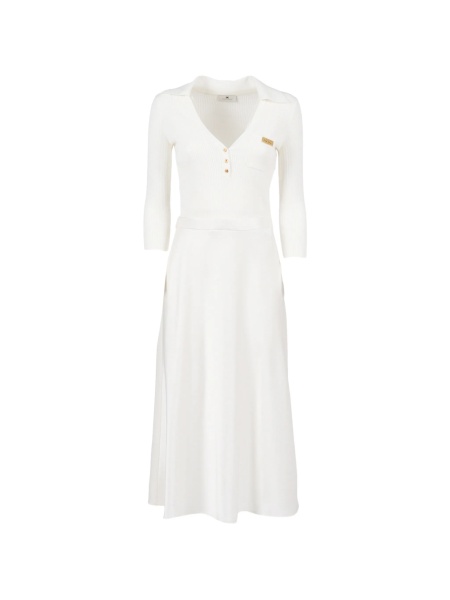 Rochie de zi Elisabetta Franchi alba