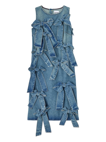 Rochie de zi Ganni albastra