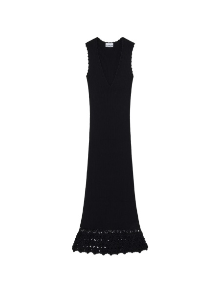Rochie de zi Ganni neagra