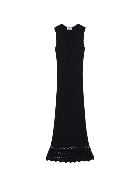 Rochie de zi Ganni neagra
