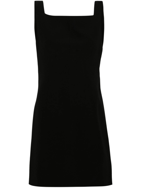 Rochie de zi Givenchy neagra din acetat si vascoza