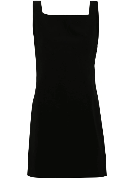 Rochie de zi Givenchy neagra din acetat si vascoza