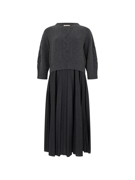 Rochie de zi Weekend MaxMara gri
