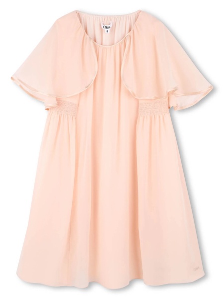 Rochie eleganta Chloe roz din matase