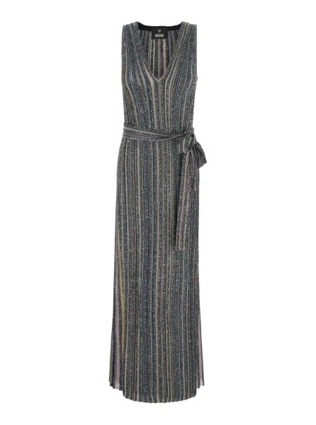 Rochie lunga MISSONI BEACHWEAR multicolor din vascoza