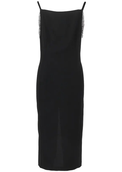 Rochii Midi dress with jewelled shoulders