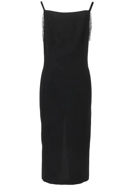 Rochii Midi dress with jewelled shoulders