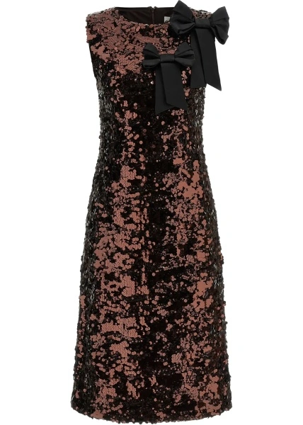 Rochii Midi Dress with sequins