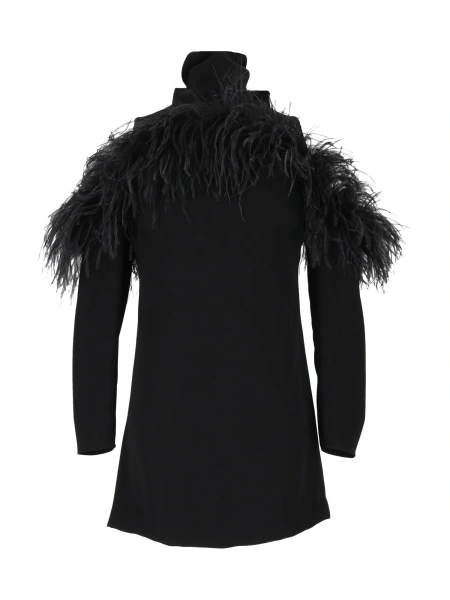 Rochii P.A.R.O.S.H. DRESS WITH BOA