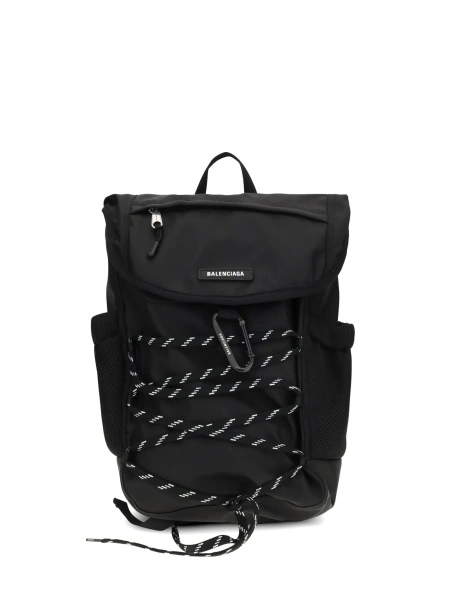 Rucsac Balenciaga negru din nylon