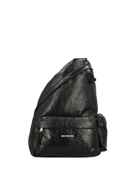 Rucsac Balenciaga negru din piele