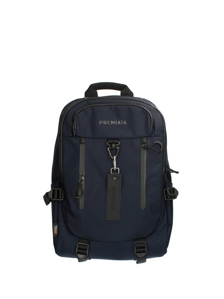Rucsac Premiata albastru din piele si nylon