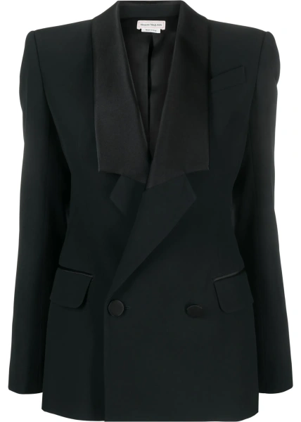 Sacou Alexander McQueen negru