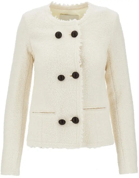 Sacou Bouclè fabric 'Suely' jacket