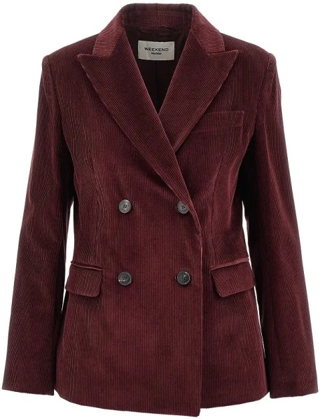 Sacou Corduroy double-breasted jacket