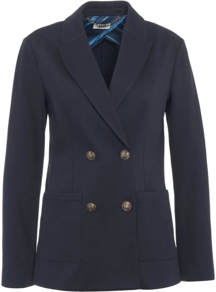 Sacou Double-breasted blazer with patch pockets