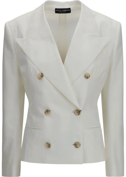 Sacou Double-breasted Blazer