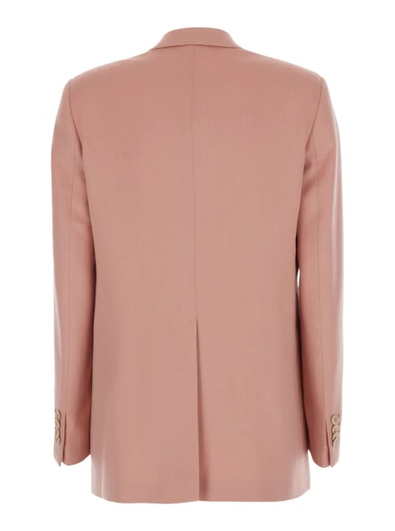 Sacou Jacket essential in pink cashmere for women