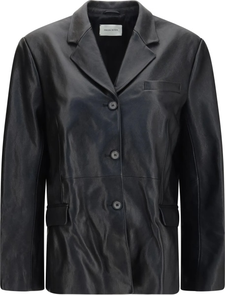 Sacou Leather Blazer Jacket