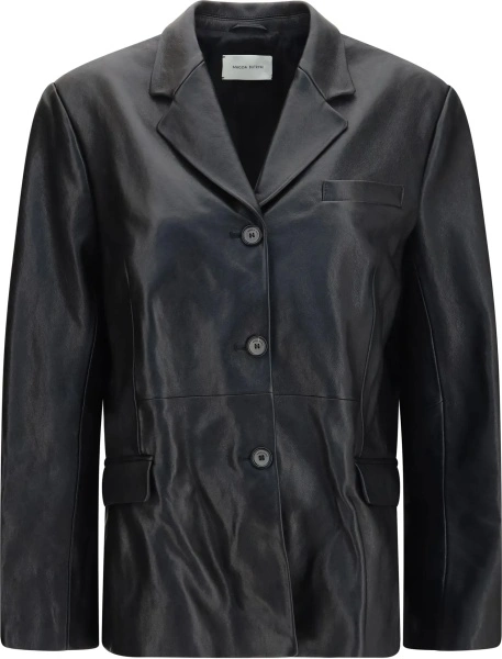 Sacou Leather Blazer Jacket