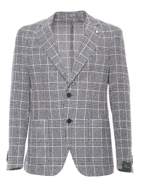 Sacou Plaid patterned blazer