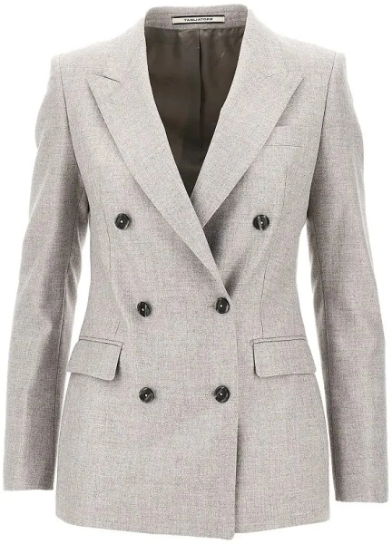 Sacou Tagliatore gri din lana si casmir