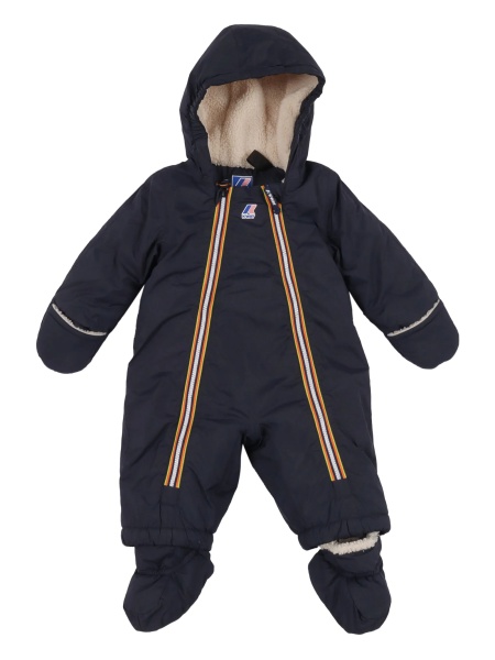Salopeta K-WAY KIDS neagra din polyester