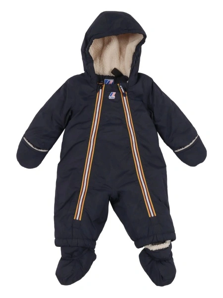 Salopeta K-WAY KIDS neagra din polyester