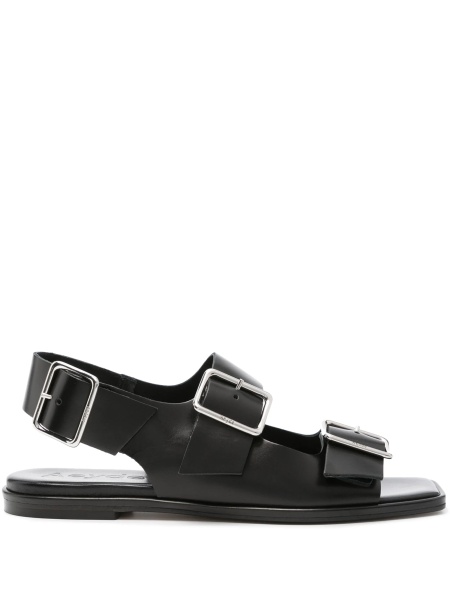 Sandale AEYDE negre din piele