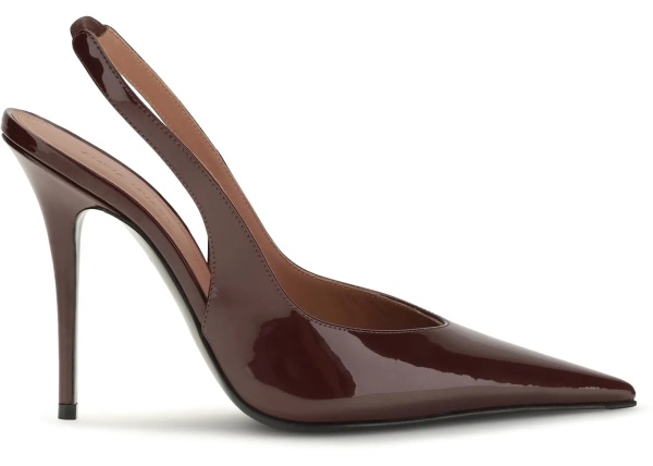 Sandale Anok patent leather Slingback Pumps