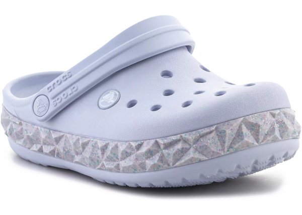 Sandale Crockband Geometric Glitter Band Clog Kids