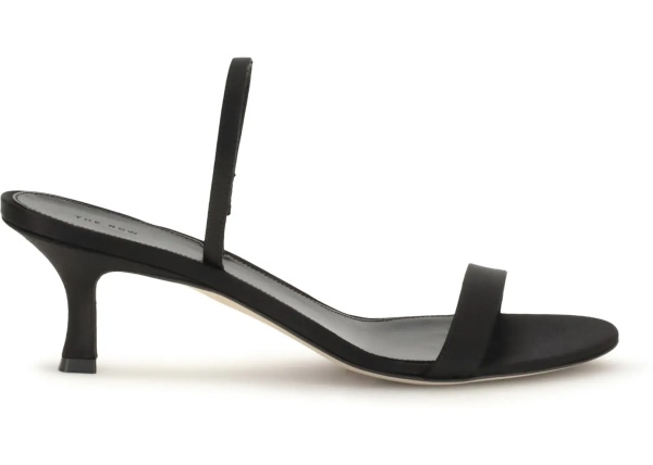 Sandale Ella satin Slingback Sandals