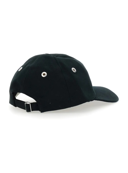 Sapca Baseball Cap with ADC Logo Embroidery on the Front in Black Cotton for Men