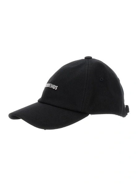 Sapca JACQUEMUS neagra din bumbac