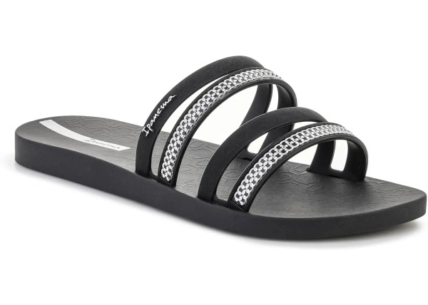 Slapi MESH SLIDE II FEM BLACK/SILVER