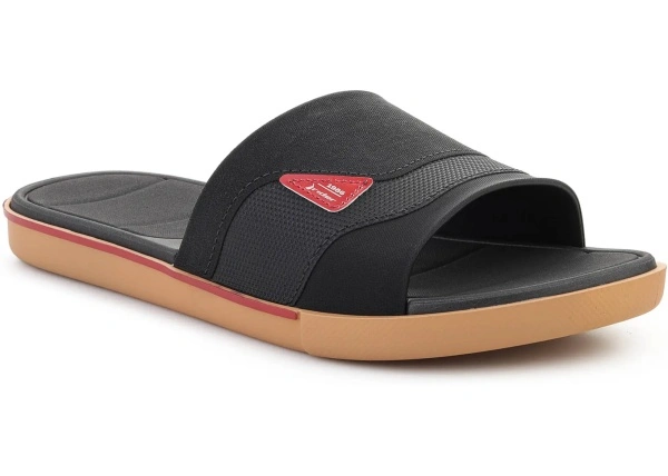 Slapi SPIN SLIDE AD BEIGE/BLACK/RED