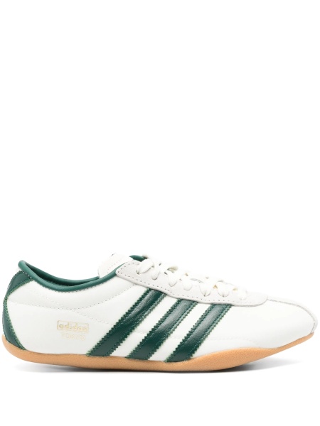 Sneakers adidas Originals albi din nylon si piele intoarsa