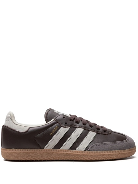 Sneakers adidas Originals samba maro din piele si piele intoarsa