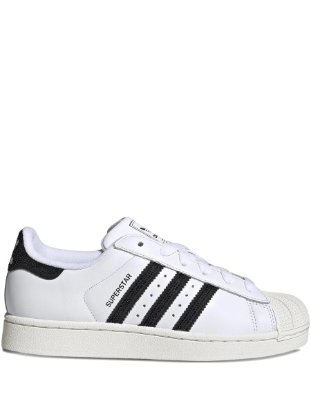 Sneakers adidas Originals superstar albi din piele