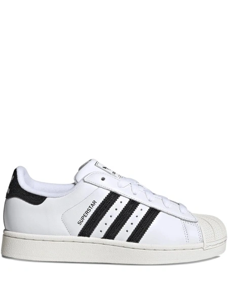 Sneakers adidas Originals superstar albi din piele