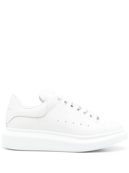 Sneakers Alexander McQueen albi din piele