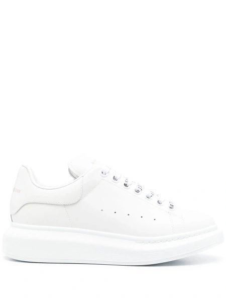 Sneakers Alexander McQueen albi din piele