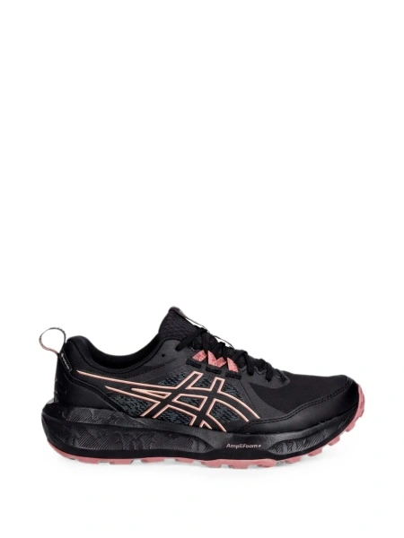 Sneakers ASICS negri din material textil si poliuretan
